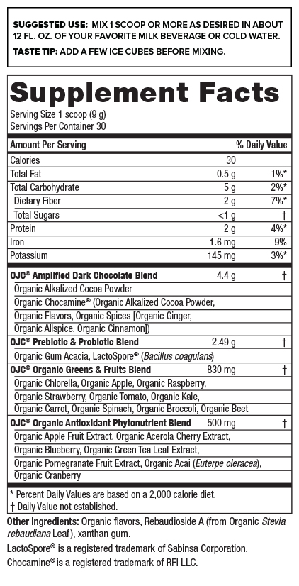 Certified Organic Juice Cleanse (OJC)<sup>®</sup> - Chocolate Surprise