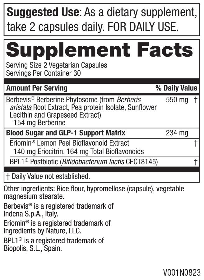 MyBerberine™ ProClinical – GLP-1 Support – 60 veggie capsules