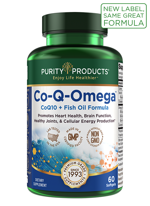 Co-Q-Omega™: CoQ10 and Omega-3 Fish Oil Formula