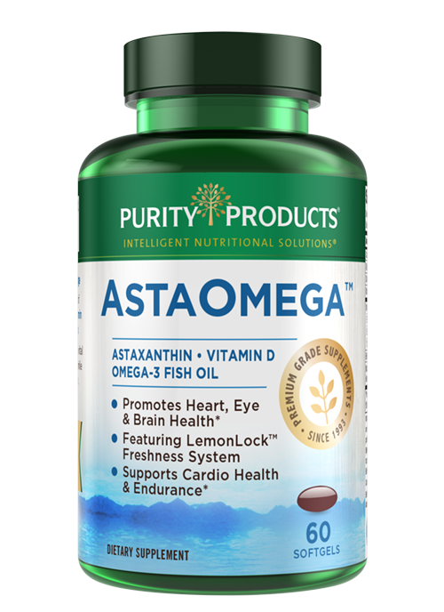 AstaOmega? (Omega-3 Fish Oil + Astaxanthin) - 60 Soft Gels