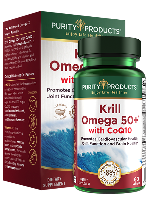 Krill Omega 50+<sup>®</sup> 100 MG Co-Q10 - with PhosphoBoost