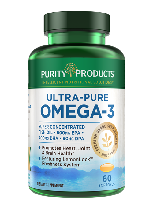 Ultra-Pure Omega-3 Fish Oil with LemonLock<sup>®</sup>