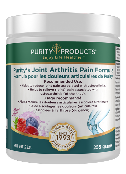 Purity's Joint Arthritis Pain Formula - For Sale In Canada Only